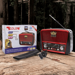 Vintage-Inspired Bluetooth Radio "RX-BT456