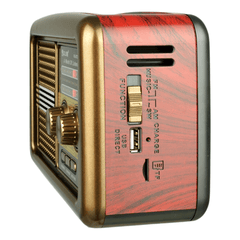 Nostalgic Solar Bluetooth Radio "RX-BT3600S