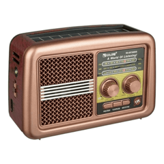 Nostalgic Solar Bluetooth Radio "RX-BT3600S