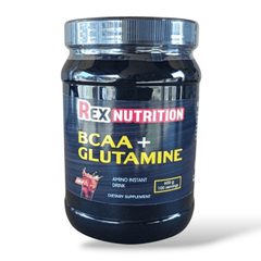 Rex Nutrition BCAA + Glutamin Powder (Cola Flavor) - 250g