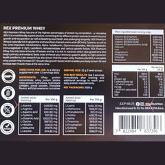 Rex Nutrition Premium Whey Protein - 4kg of Pure Muscle Fuel!