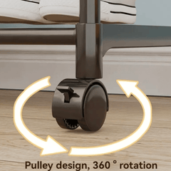 Stylish Rotating Free-Standing Clothing Rack