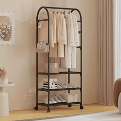 Stylish Rotating Free-Standing Clothing Rack
