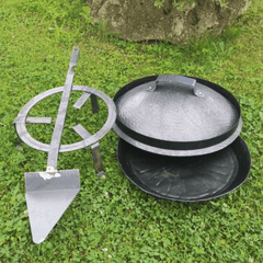 Unikatni Sač Peka – Ručno Kovani Set s Tepsijom od 50 cm