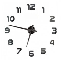 Savršen 3D Zidni Sat s Samoljepljivim Dizajnom