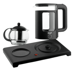 Elegantni set Kuhalo sa postoljem "Silver Love