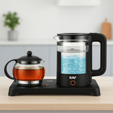 Elegantni set Kuhalo sa postoljem "Silver Love