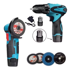 Komplet Mini Bušilice i Brusilice sa 2 Baterije 48V "CH-003" - Savršeni Alat za Svaki Projekt!