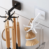 4-komplet Samoljepljivih Rotirajućih Kukica za Višenamensku Upotrebu