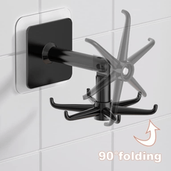 4-komplet Samoljepljivih Rotirajućih Kukica za Višenamensku Upotrebu