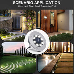 Zbora od 4 elegantne solarne lampe za osvjetljavanje vašeg prostora