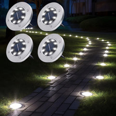 Zbora od 4 elegantne solarne lampe za osvjetljavanje vašeg prostora