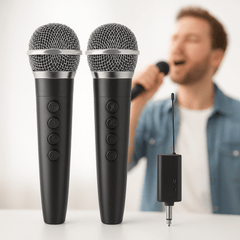 Set dva bežična mikrofona "DS-02S" za savršeno snimanje i performanse!