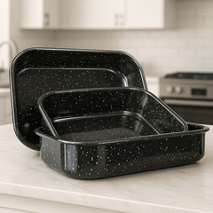 Trio Tepsija Set: Triumfujte u Kuhinji!