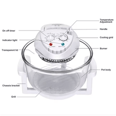 Silver Crest Halogena Pećnica "OK 266-8" - Efikasno i brzo kuhanje s elegantnim dizajnom