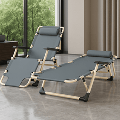 Udobna Skopiva Ležaljka "Sedia da Riposo" za Savršen Odmor