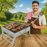 Prijenosni Roštilj s Sklopivim Dizajnom za Savršene Ljetne Uživance