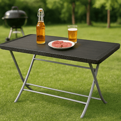 Elegantni Sklopivi Rattan Stol (120x70 cm) "7004" za Savršene Vanjske Trenutke