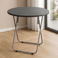 Prijenosni višefunkcijski okrugli stol 70x70 cm za svakodnevne potrebe