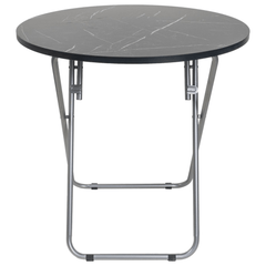 Prijenosni višefunkcijski okrugli stol 70x70 cm za svakodnevne potrebe