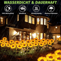 Osvježite Svoj Vrt s Prekrasnim Suncokretima - Solarne Vrtne Svjetiljke!