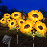 Osvježite Svoj Vrt s Prekrasnim Suncokretima - Solarne Vrtne Svjetiljke!