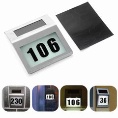 Elegantni Solarni Kućni Broj za Osveženje Vašeg Eksterijera