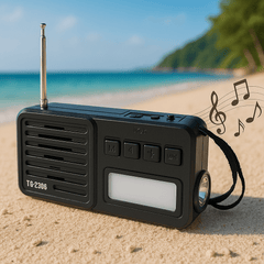Prijenosni solarni radio TGK TG-2306 - Savršeni zvuk i pouzdana tehnologija na putu