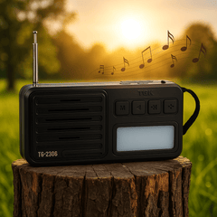 Prijenosni solarni radio TGK TG-2306 - Savršeni zvuk i pouzdana tehnologija na putu
