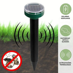 Inovativni solarni uređaj za odbijanje krtica i glodara