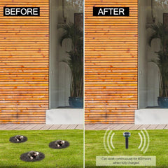 Inovativni solarni uređaj za odbijanje krtica i glodara