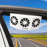 Solarni ventilator za automobil za učinkovito hlađenje i svježi zrak