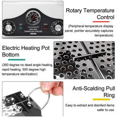 Professional Steel Sterilizer 500W "KH-360C" for Unmatched Hygiene