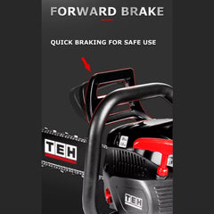 Izvrsna motorna pila TEH za učinkovito rezanje!