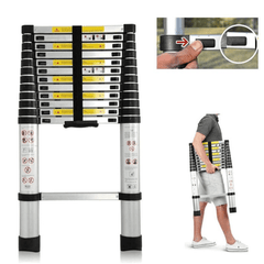 Svestrane Teleskopske Aluminijske Ljestve (3,2m / 3,8m) - Idealne za Svaku Priliku!