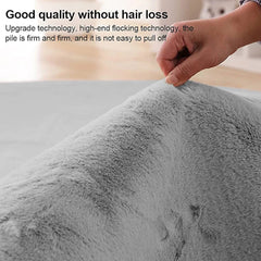 Elegantni tepih od umjetnog krzna 80x80 cm