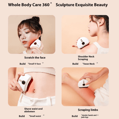 Električni masažer s kamenom za dubinsko opuštanje i terapijski učinak