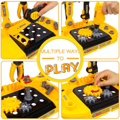 Sve u Jednom: Dječji Radni Stol s Alatima za Male Majstore