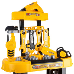 Sve u Jednom: Dječji Radni Stol s Alatima za Male Majstore