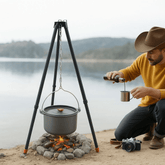 Snažan tronožac za savršen kotlić ili roštilj