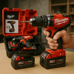 M18 Udarna Aku Bušilica s Dvije Moćne Baterije