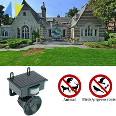 Revolucionarni Ultrasonični Solarni Odbijač za Štetočine, Glodavce i Ptice