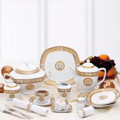 Elegantni 57-dijelni Set Servisa Varro Gold Milano