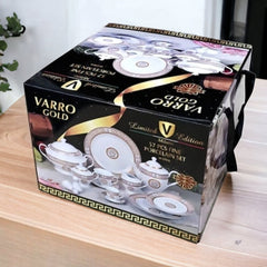 Elegantni 57-dijelni Set Servisa Varro Gold Milano