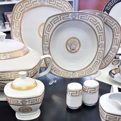 Elegantni 57-dijelni Set Servisa Varro Gold Milano