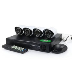 Kompleksni Video Nadzor: 4 AHD CCTV Kamere sa FULLHD Kvalitetom