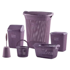 Elegantni 6-dijelni Set za Kupaonu "Violett