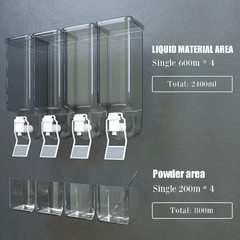 Svestrani Zidni Dozator za Začine i Tekućine - Idealna Organizacija za Vašu Kuhinju!