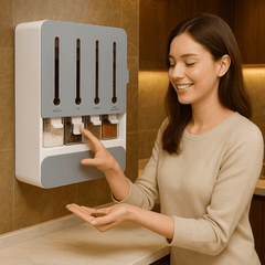 Svestrani Zidni Dozator za Začine i Tekućine - Idealna Organizacija za Vašu Kuhinju!