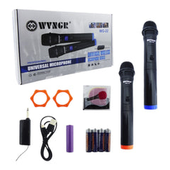 Komplet Dva Bežična Mikrofona WG-22 za Besprijekornu Povezanost